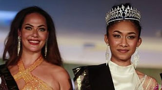 <div class="paragraphs"><p>Manshika Prasad, the winner of Miss Fiji 2024 (R) and runner up&nbsp;Nadine Roberts.</p></div>